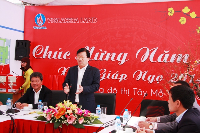 Bộ trưởng Trịnh Dũng thăm, kiểm tra các dự án nhà ở xã hội tại Đại Mỗ, Tây Mỗ